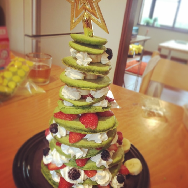 クリスマスに 小松菜でパンケーキツリー レシピ 作り方 By サミー4903 楽天レシピ クリスマスに 小松菜でパンケーキツリー レシピ 作り方 By サミー4903 楽天レシピ